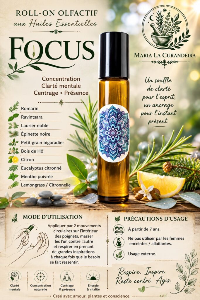 Roll-on olfactif Focus